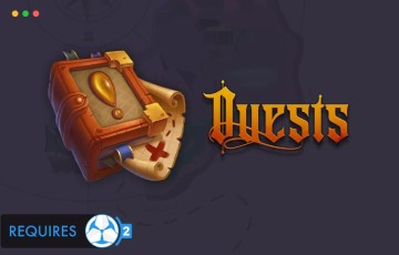 Unity插件 – 游戏任务系统 Quests 2 | Game Creator 2