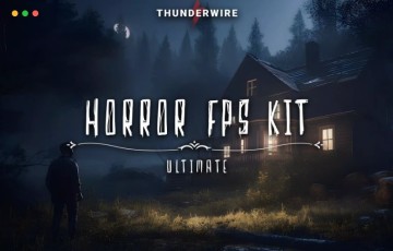 Unity – 恐怖游戏 FPS 套件 Ultimate Horror FPS KIT