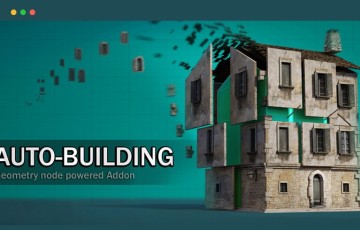 Blender插件 – 程序化建筑 Auto Building
