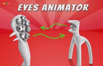 Unity插件 – 眼睛动画制作插件 Eyes Animator