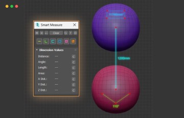3Dmax插件 – 智能测量插件 Smart Measure