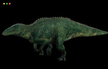 模型资产 – 侏罗纪山东龙 Shantungosaurus