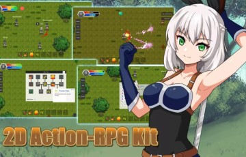 Unity – 2D 动作角色扮演游戏套件 2D Action-RPG Kit