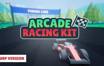 Unity – 街机赛车资产 Arcade Racing Kit (URP)