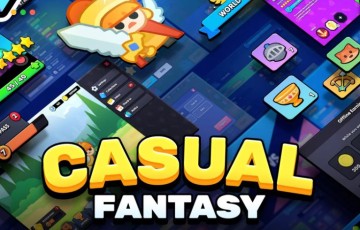 Unity – 休闲幻想游戏 GUI – Casual Fantasy