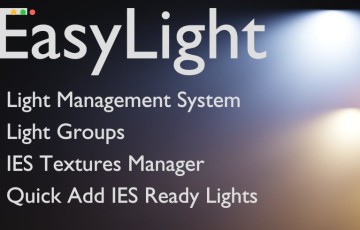Blender插件 – 灯光控制管理插件 Easylight