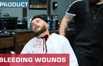 【视频素材】21组伤口流血特效合成素材 Bleeding Wounds