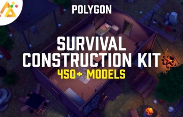 Unity – 生存建造套件 POLY – Mega Survival Construction Kit
