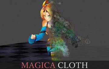 Unity插件 – 布料模拟插件 Magica Cloth