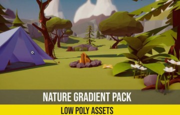 Unity – 风格化自然环境 Low Poly Nature Gradient Pack