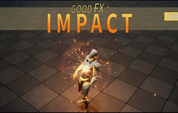 【UE4/5】发光特效 GOOD FX : Impact