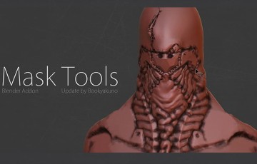 Blender插件 – 雕刻蒙版工具 Mask Tools