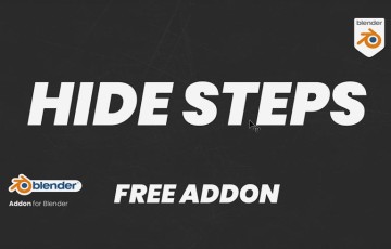 Blender插件 – 隐藏步奏 Hide Steps