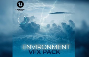 【UE4/5】环境视觉特效包 Environment VFX Pack – High Quality
