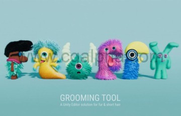 Unity插件 – 毛发修饰工具 Fluffy Grooming Tool