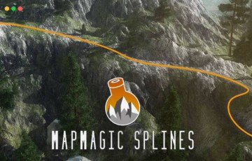 Unity插件 – MapMagic 2 样条曲线 MapMagic 2 Splines (Beta)