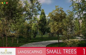 【UE5】园林绿化小树 Landscaping Small Trees
