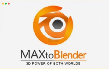 桥接插件 – MaxToBlender 2024 模型场景传输插件