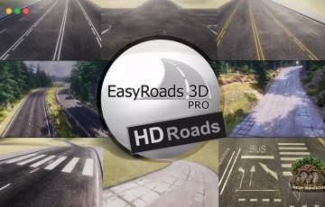 Unity插件 – 道路建模插件 EasyRoads3D Pro Add On – HD Roads