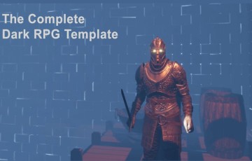 【UE5】完整的黑暗 RPG 游戏模板 Complete Dark RPG Template