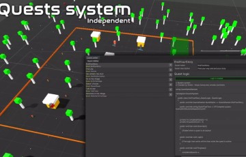 Unity插件 – 游戏任务系统 Quests system for Unity