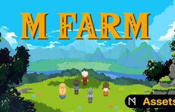 Unity资产 -农场游戏角色资产包 M Farm RPG Assets Pack