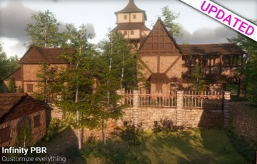 Unity场景 – 中世纪奇幻村庄环境 Medieval Fantasy Town Village Environment for RPG FPS