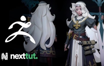 Zbrush教程 – 风格化角色雕塑Stylised Character Sculpting in Zbrush