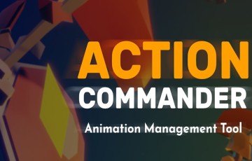 Blender插件 – 动画资产管理工具 Action Commander – Action Management Tool