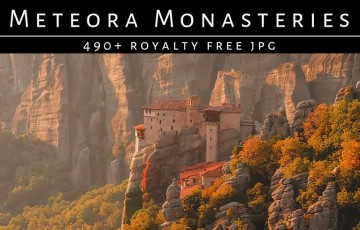 490 张梅特奥拉修道院建筑参考图片 Meteora Monasteries