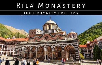 100 张修道院建筑参考图片 Rila Monastery