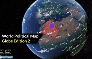 Unity插件 – 世界地图 World Map Globe Edition 2