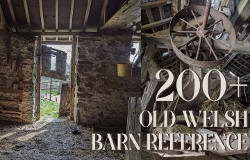 200 张旧威尔士谷仓参考图片 200+ Old Welsh Barn images