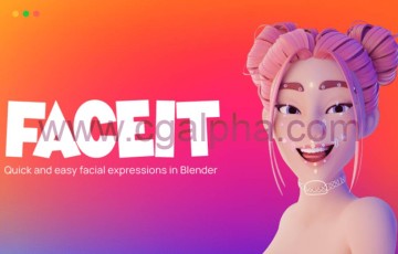 Blender插件 – 面部表情捕捉 Faceit : Facial Expressions And Performance Capture