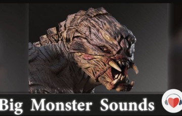 【UE4/5】大怪物声音包 Big Monster Sounds Pack