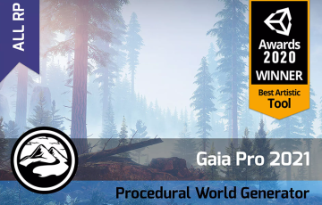Unity插件 – 地形景观生成插件 Gaia Pro 2021 – Terrain & Scene Generator