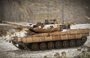 【UE5】高级坦克蓝图 Leopard 2A7 – Advanced Tank Blueprint