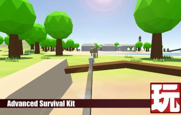 Unity插件 – 游戏模板高级生存工具包 Advanced Survival Kit for Playmaker: FPS Game Template