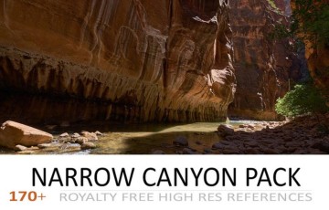 170 张狭窄峡谷参考照片 NARROW CANYON PACK