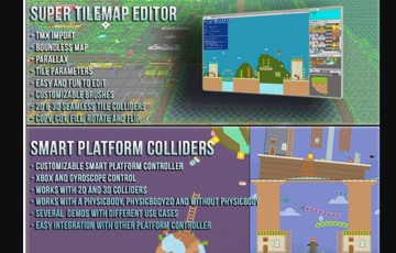 Unity插件 – 超级平台游戏编辑器 Super Platformer Editor