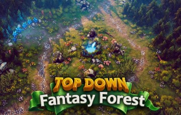 Unity – 奇幻森林 Top Down – Fantasy Forest