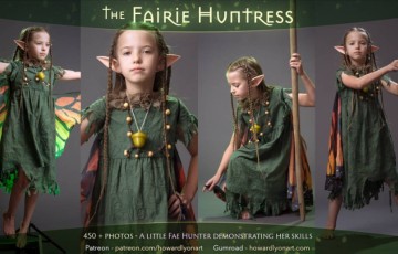 450 张精灵女猎手模特参考 The Faerie Huntress