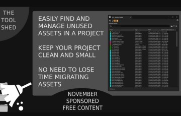 UE4/5插件 – 资产清理工具 Assets Cleaner – Project Cleaning Tool