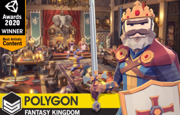 Unity – 幻想王国 POLYGON Fantasy Kingdom – Low Poly 3D Art