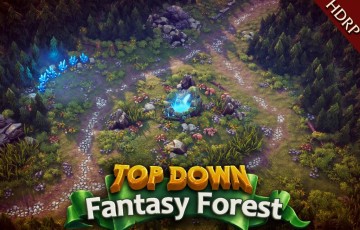 Unity – 奇幻森林 Top Down – Fantasy Forest (HDRP)