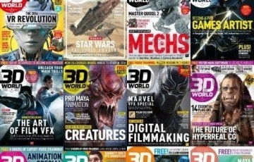 2011年至2020年3D世界全年刊物收藏