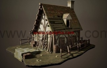 Artstation –在Blender中为游戏创建现实的小屋