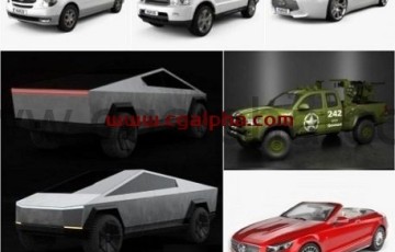 汽车3D模型捆绑包2020年2月