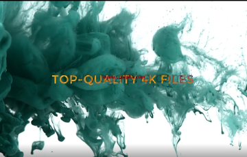 【视频素材】50个4K高品质水墨晕开背景元素视频素材