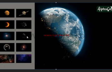 130组4K太空星云图片+宇宙星系动态特效视频素材